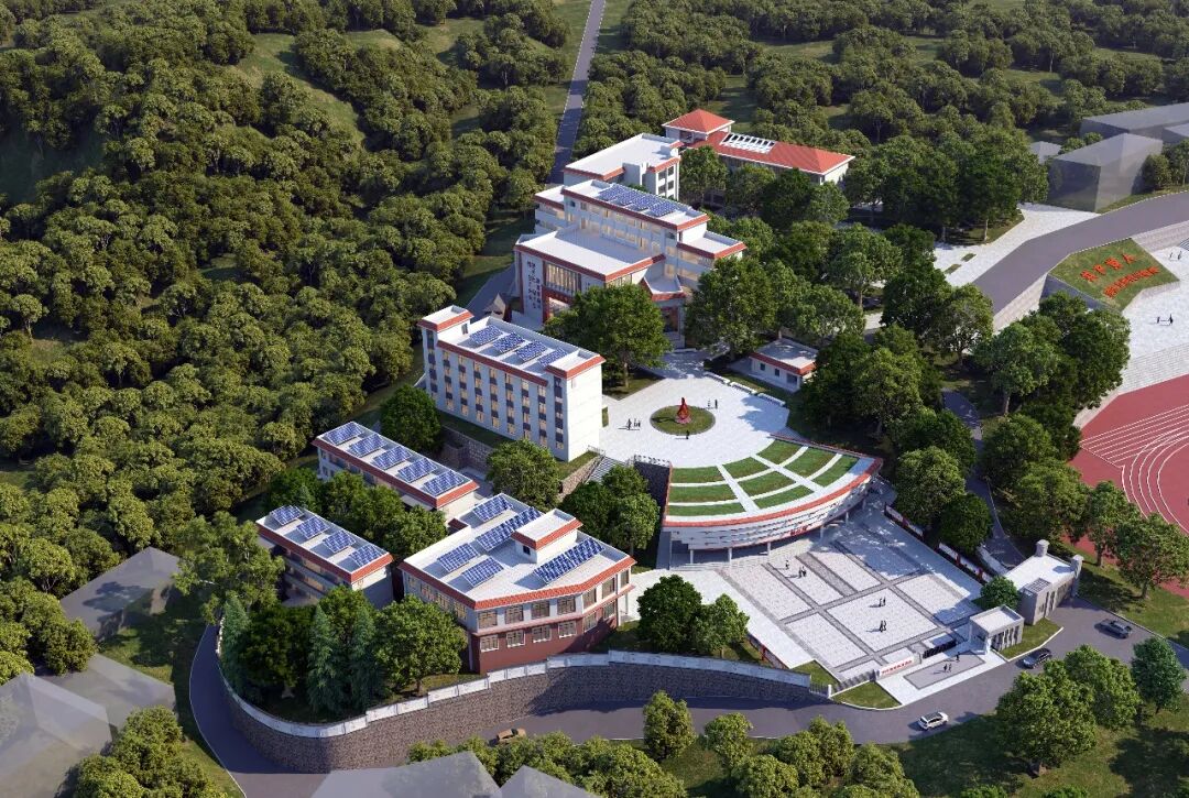 公司領導到麗江華坪女子高級中學基礎設施提升改造項目檢查指導