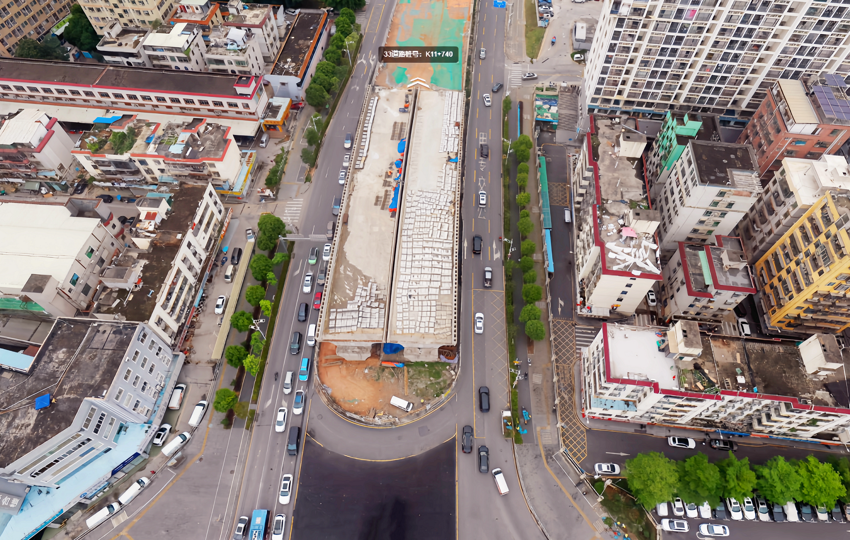 深圳石清大道大浪南路跨線橋