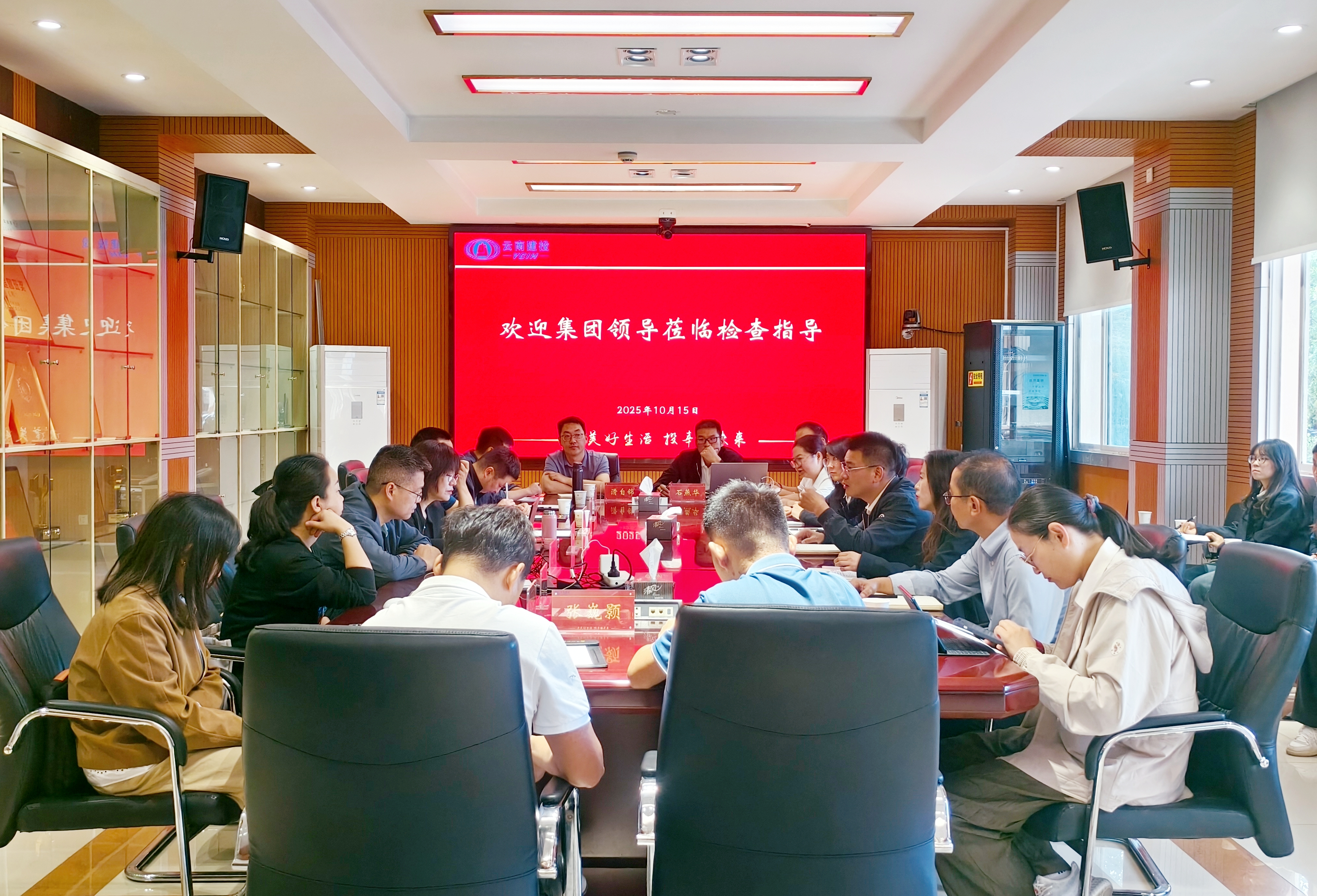 集團總經濟師孟春柳帶隊到公司開展經濟業務綜合檢查